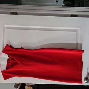 Beautiful red Ann Taylor dress